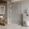 Душевой уголок BELBAGNO LUCE-AH-21-105/80-C-Cr